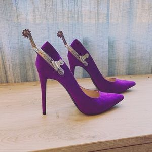 Custom Heels with Spurs size 7.5